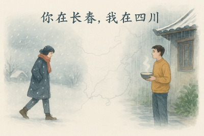 《你在长春，我在四川》