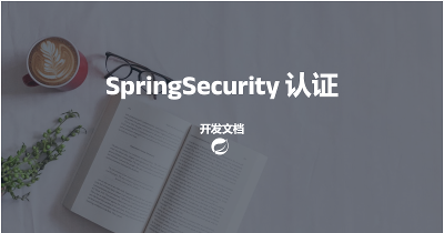 SpringSecurity开发文档